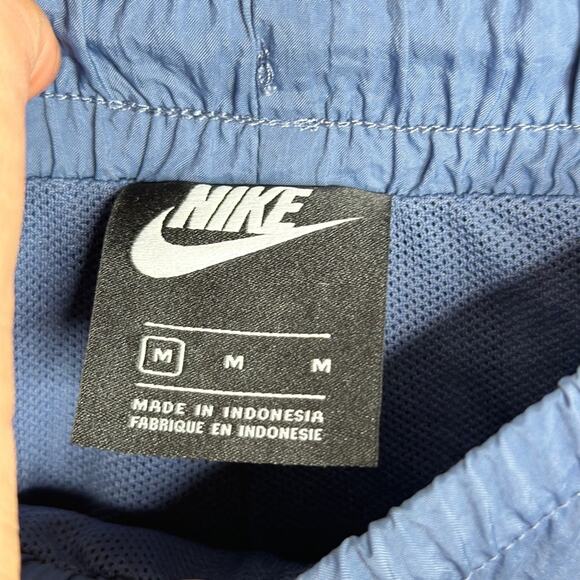 NIKE Icon Clash Woven Cargo Swishy 90's Track Pants Diffused Blue {U16} - Picture 5 of 7